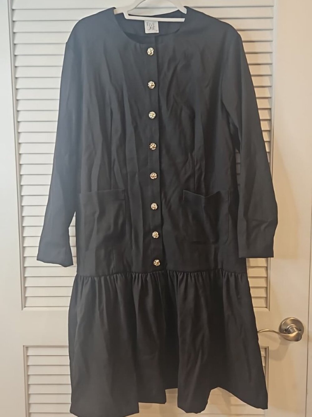 Black Long-Sleeve dress by FiveOne